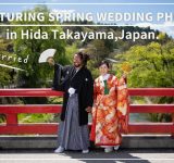 Introducing the schedule and photo spots for taking wedding photos in Hida Takayama!